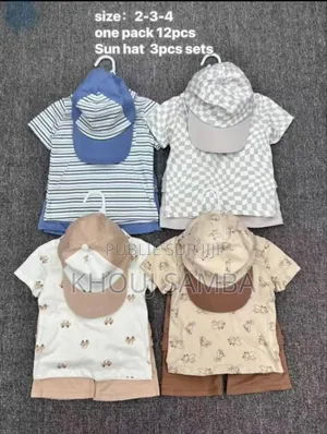 Ensemble 3 Sets Fille Et Garçon