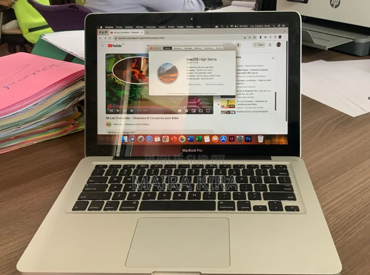 Apple MacBook Pro 2011 8GB Intel Core I7 HDD+SSD 512GB