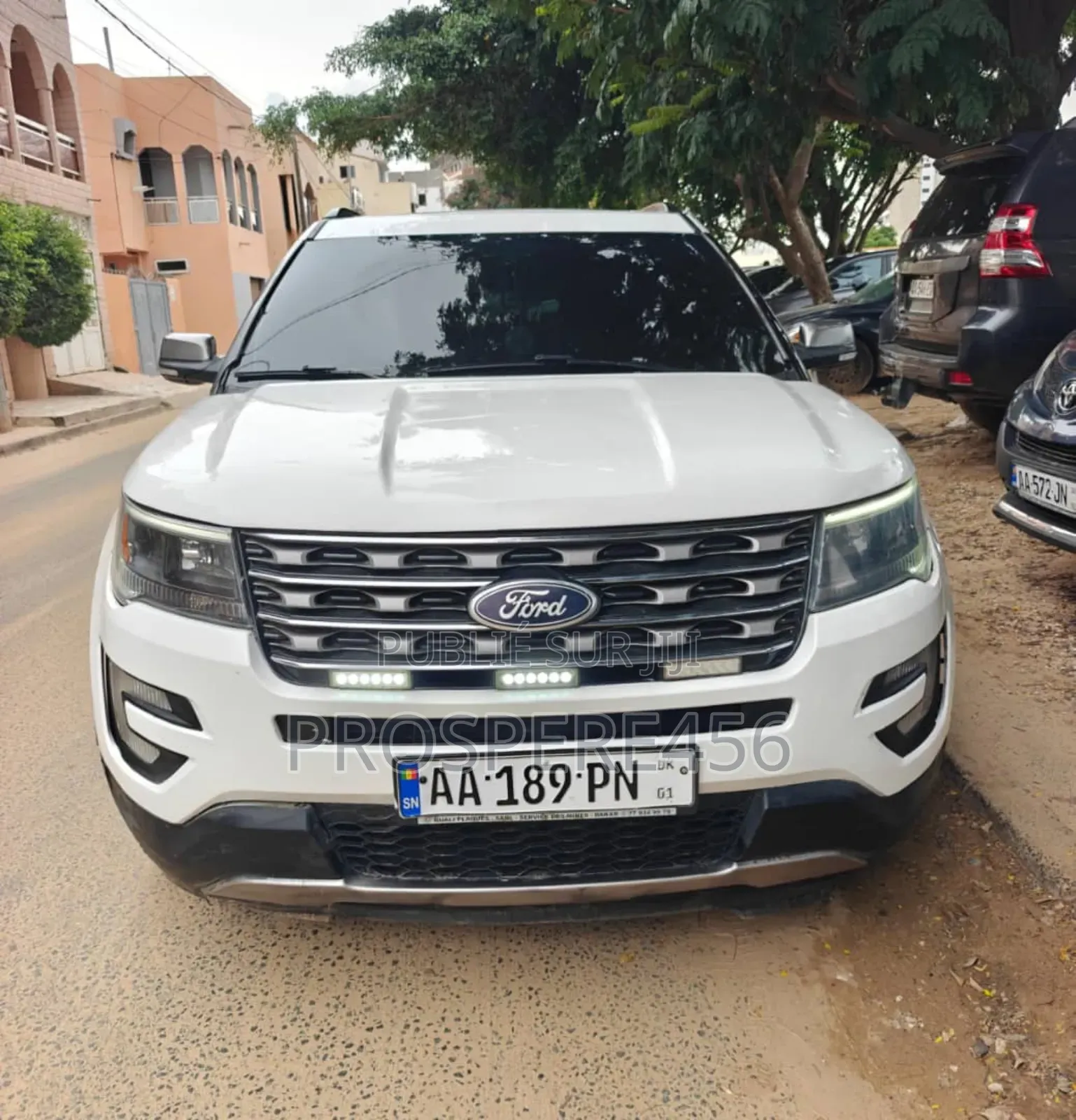 Ford Explorer Sport 4dr 4x4 (3.5L 6cyl 6A) 2017 Blanc cassé