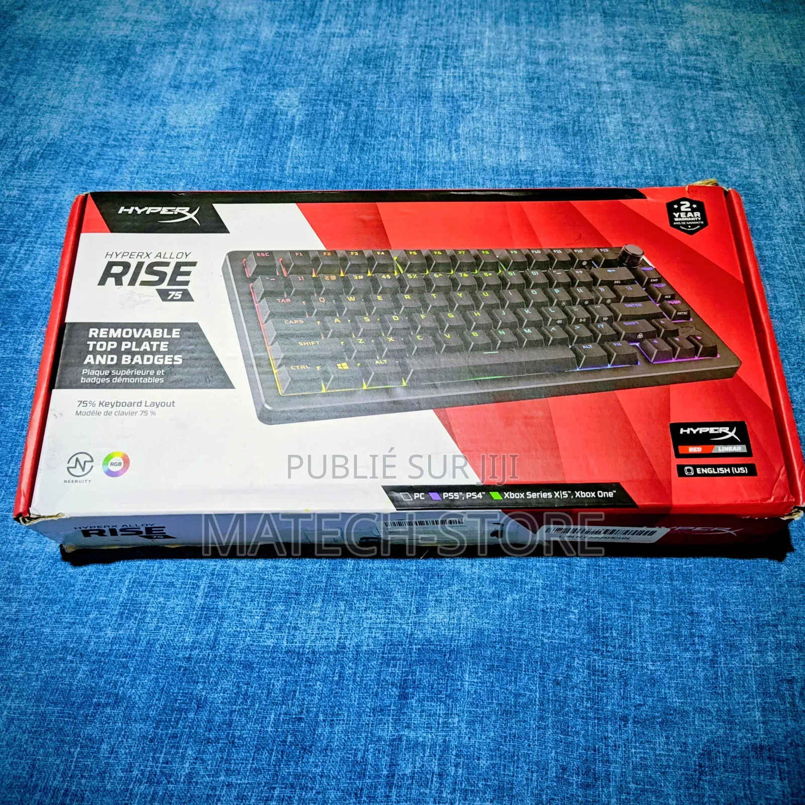Hyperx Alloy Rise 75 – Clavier Gaming