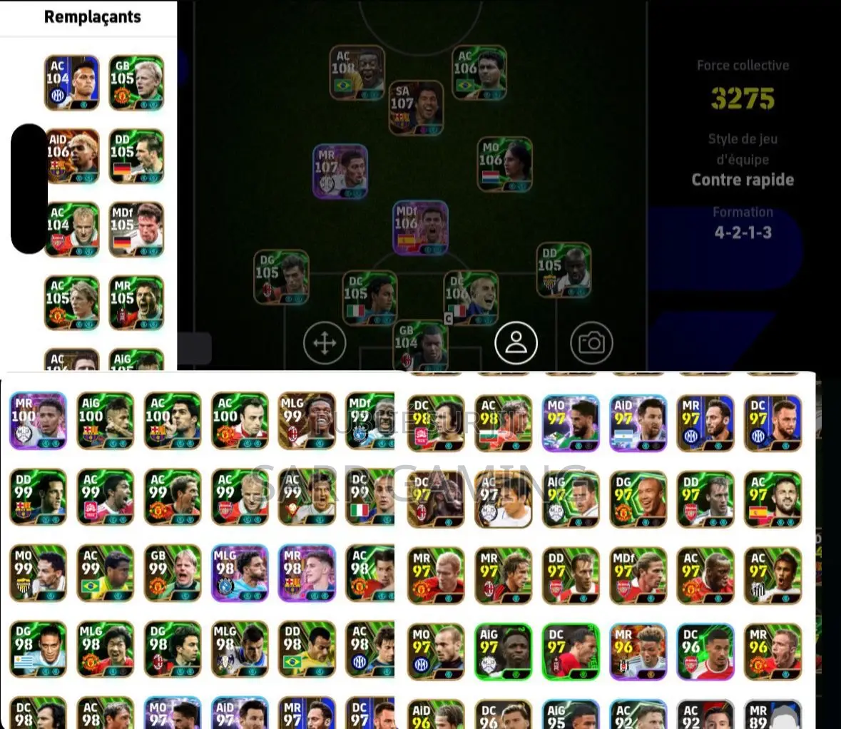 Compte Fuul Joueur Disponible Sur Contac Avec Des Joueur Légende