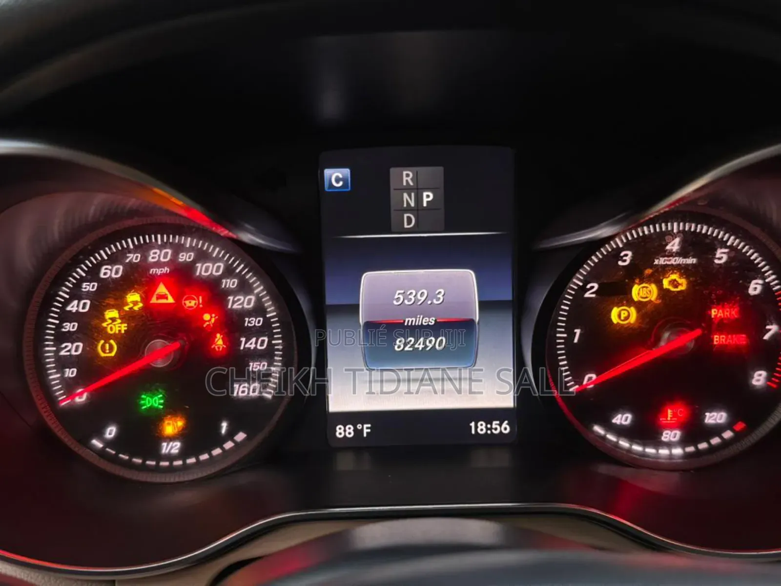 Mercedes-Benz GLC-Class 2017 Black