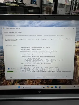 Ordinateur Portable HP ZBook Firefly G8 16GB Intel Core I7 SSD 512GB