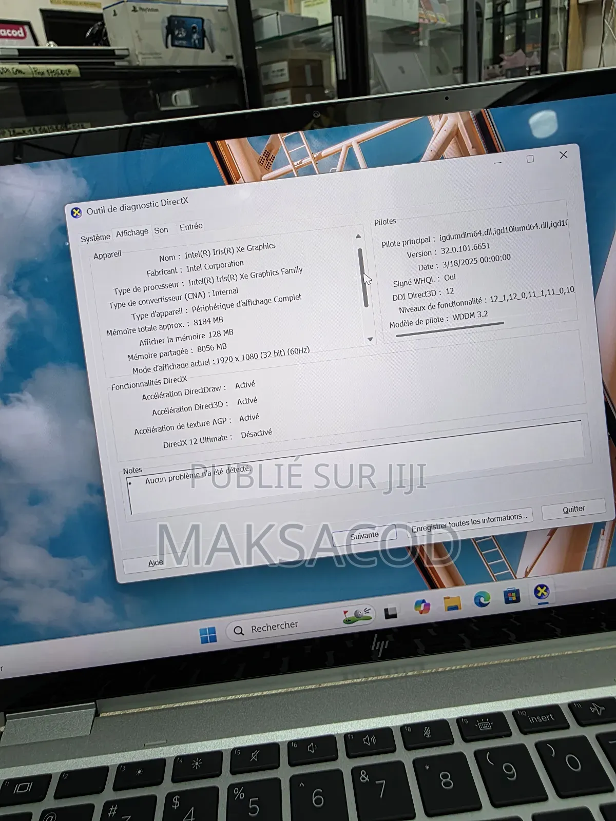 Ordinateur Portable HP EliteBook 1040 G8 16GB Intel Core I5 SSD 256GB