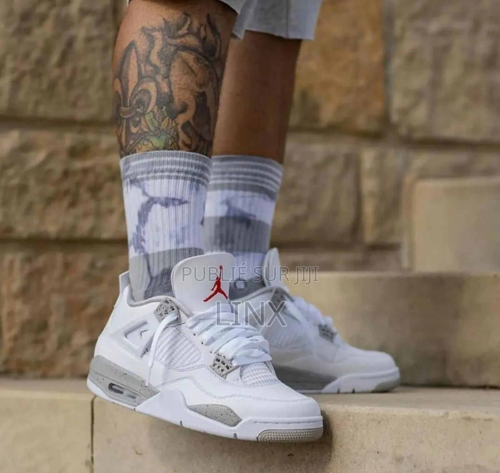 Air Jordan 4 White Cement Disponible