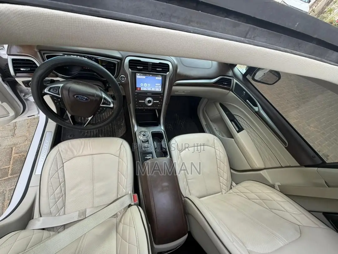 Ford Fusion Platinum AWD 2018 Blanc