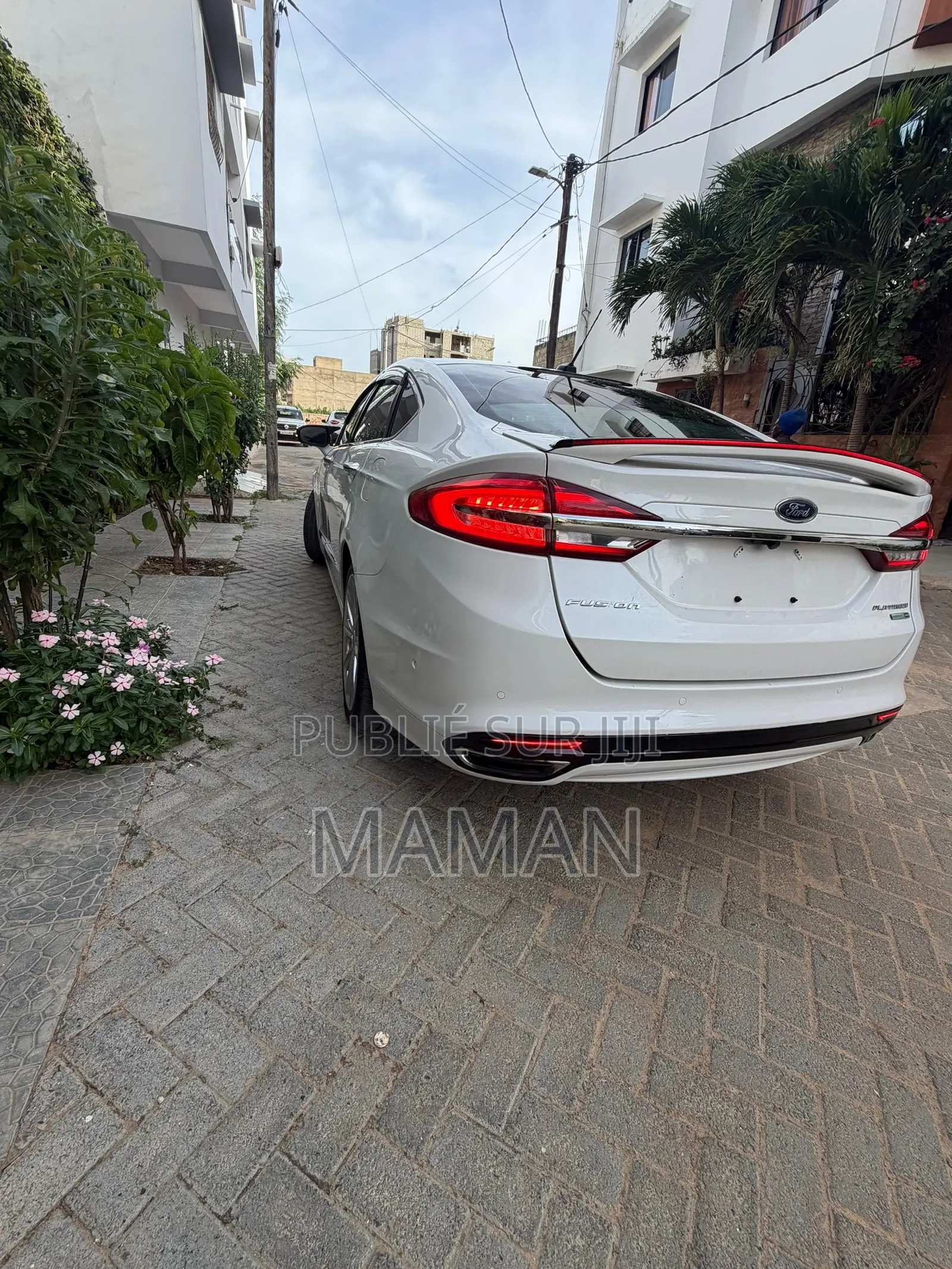 Ford Fusion Platinum AWD 2018 Blanc