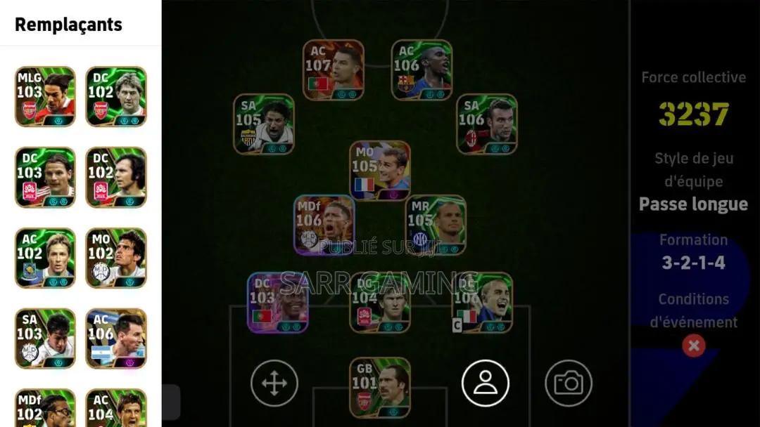 Compte Fuul Joueur Disponible en Contact Avec Des Joueur Légende