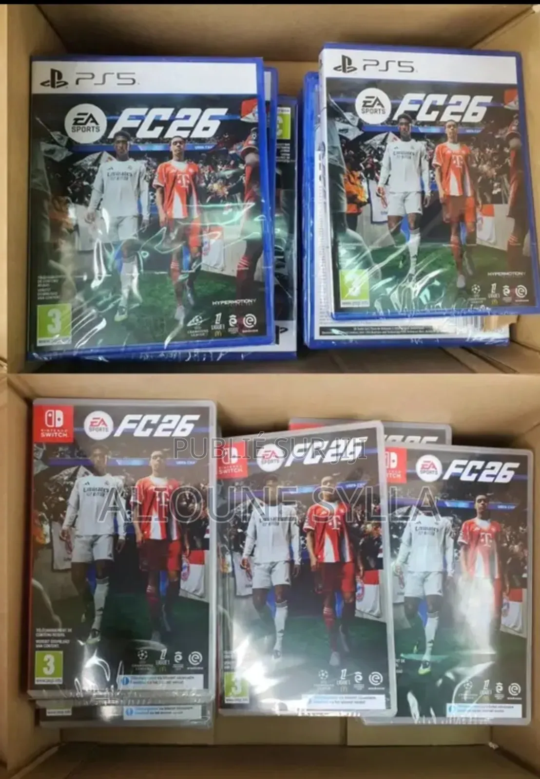 Cd Fc26 Ps5, Ps4 Et Nintendo Switch