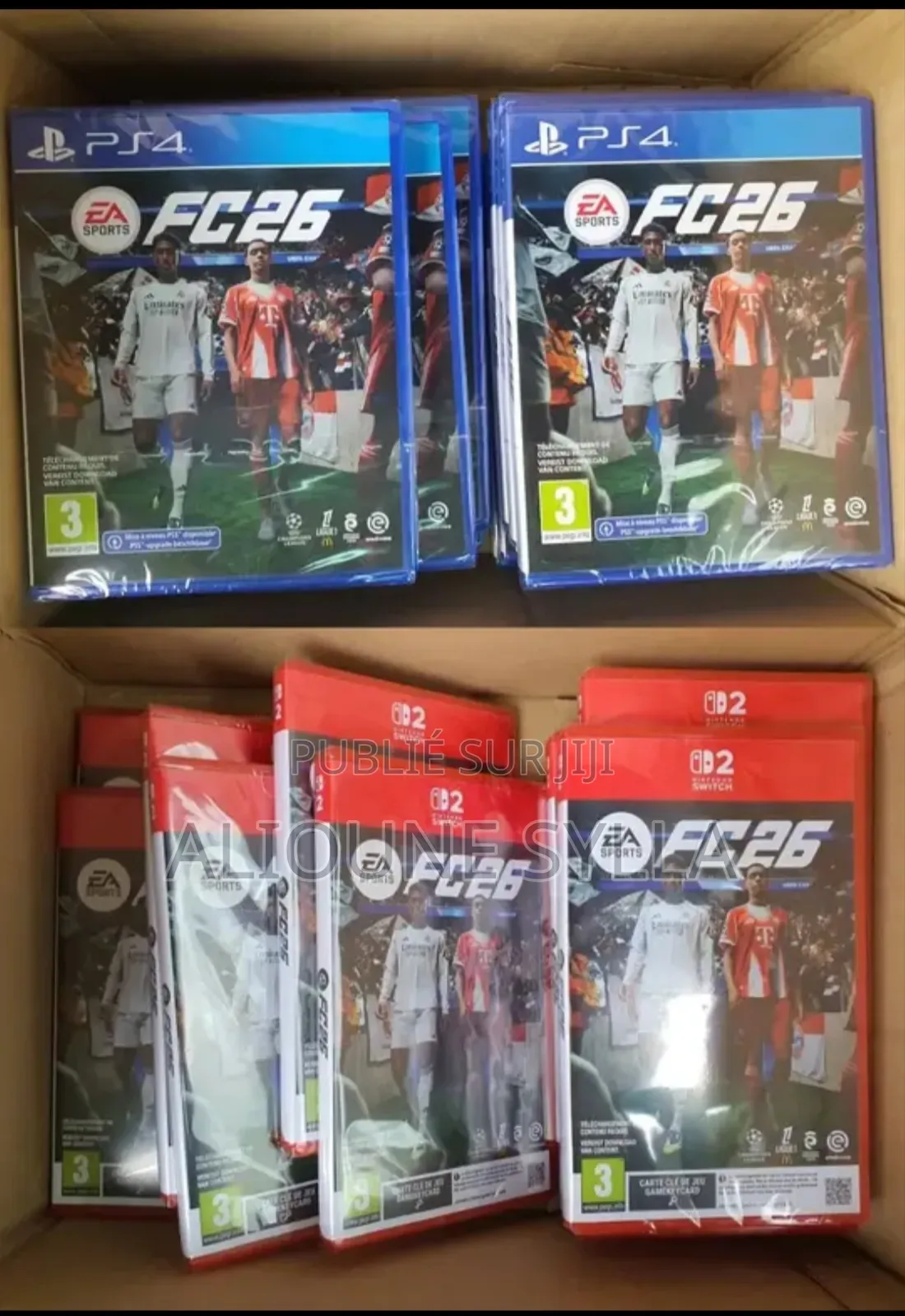 Cd Fc26 Ps5, Ps4 Et Nintendo Switch