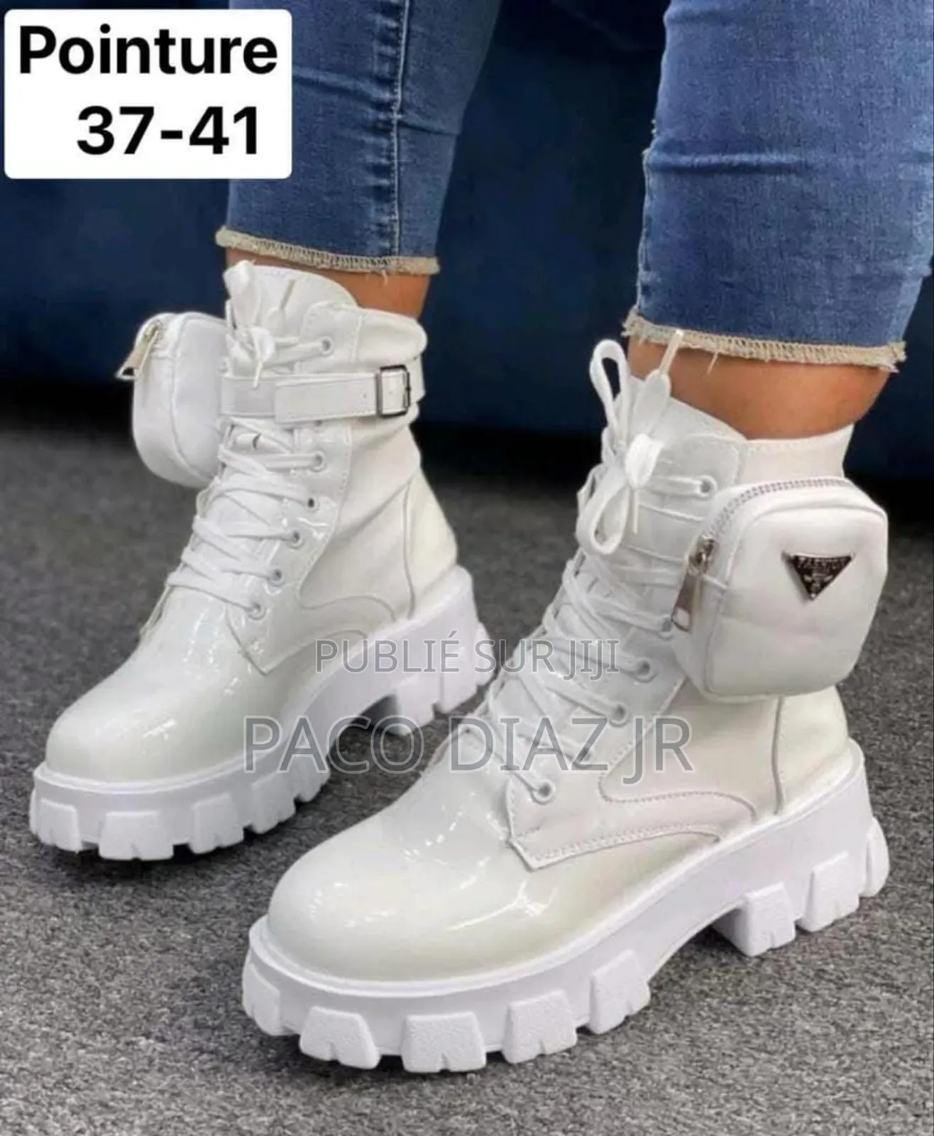 Bottes Prada À Plateforme