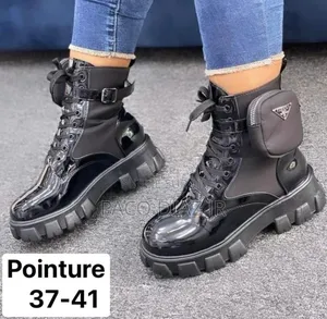 Bottes Prada À Plateforme