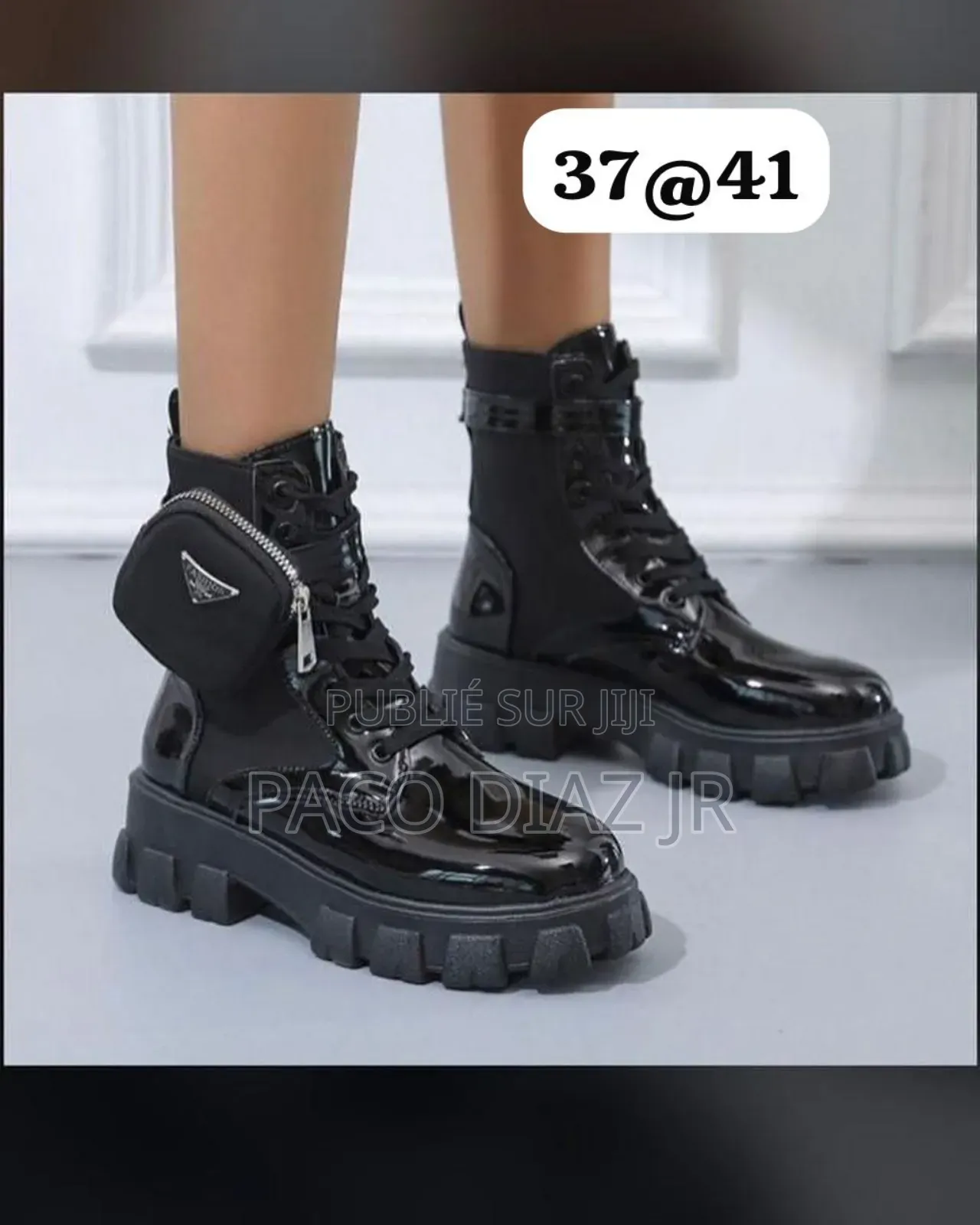 Bottes Prada À Plateforme