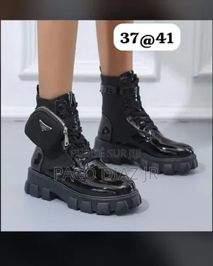 Bottes Prada À Plateforme