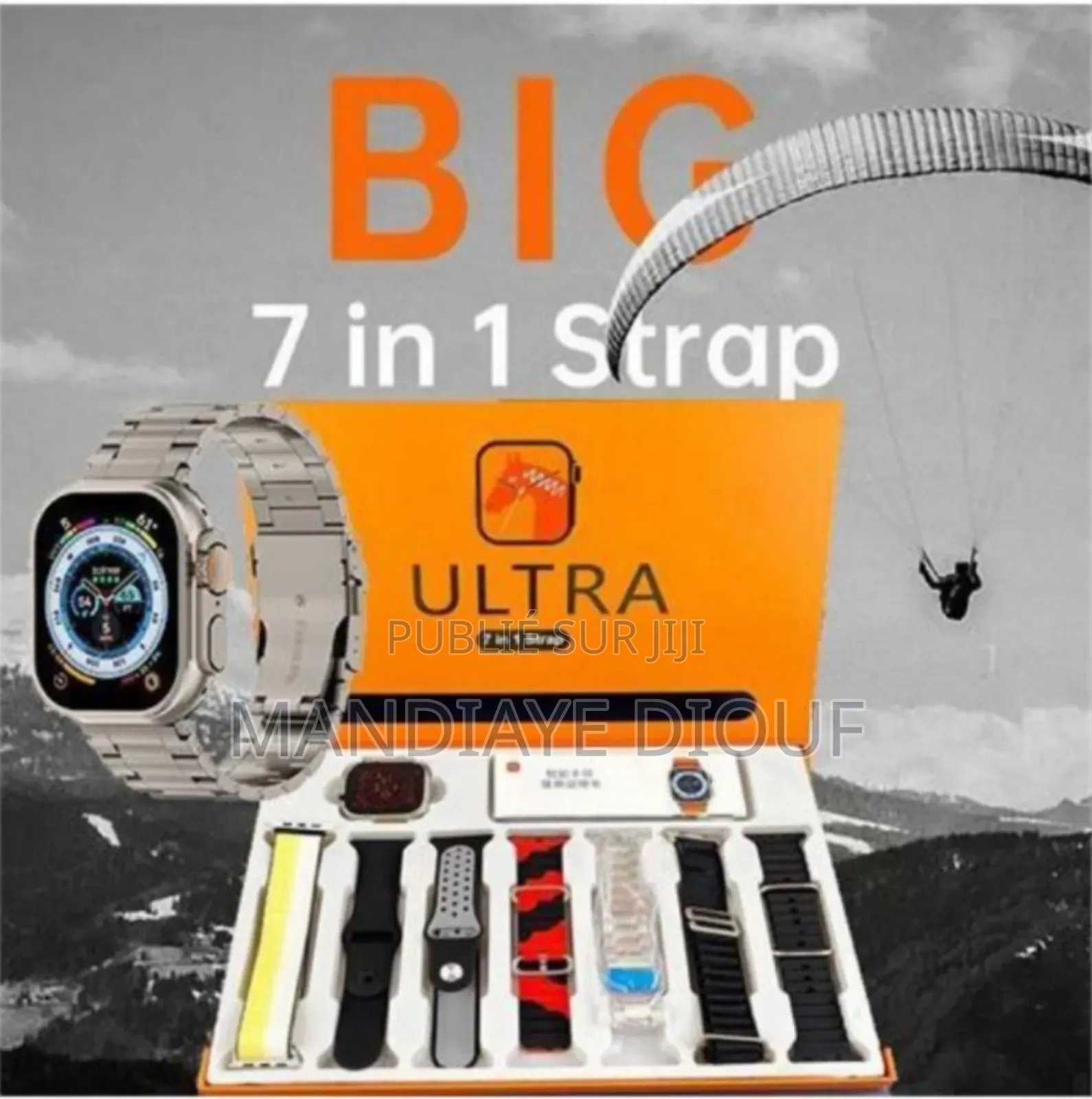 Smart Watch 7 en 1 Ultra 2.2