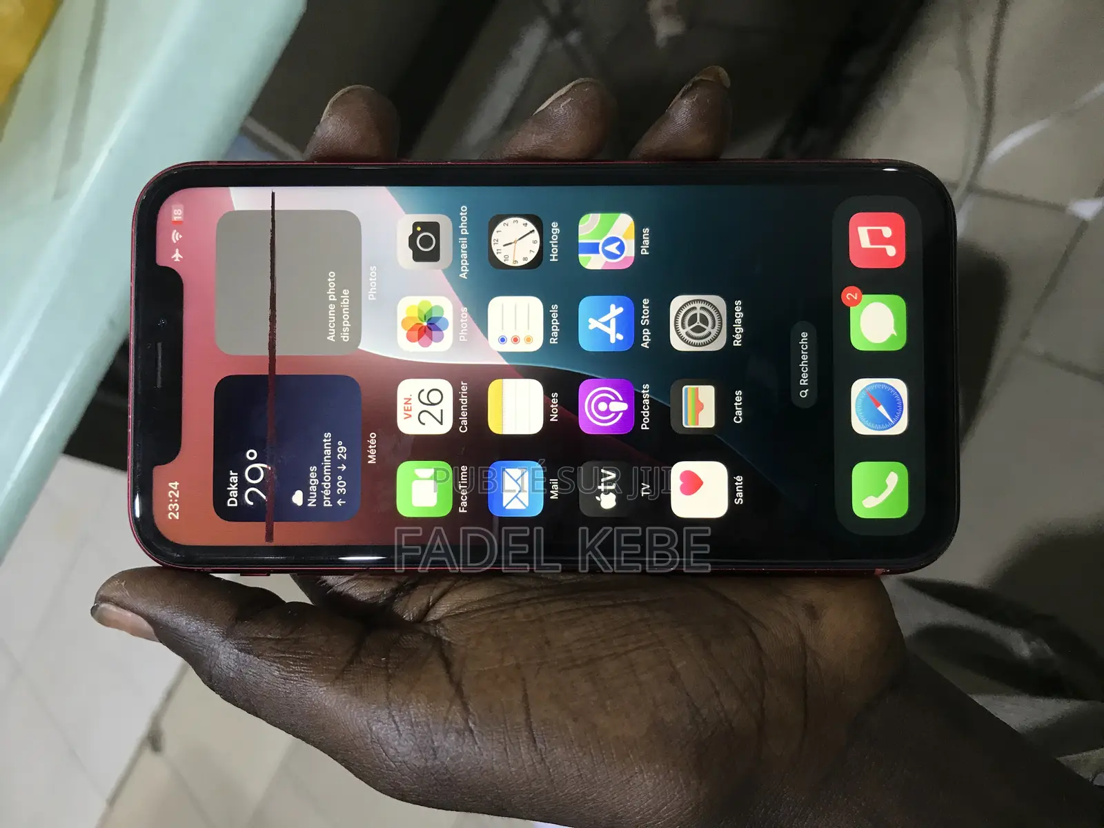 Apple iPhone XR 64 GB Rouge