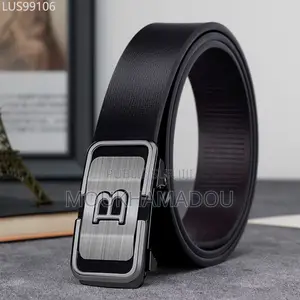 Ceinture Homme Stylée Avec Boucle "B" – Élégance Charisme