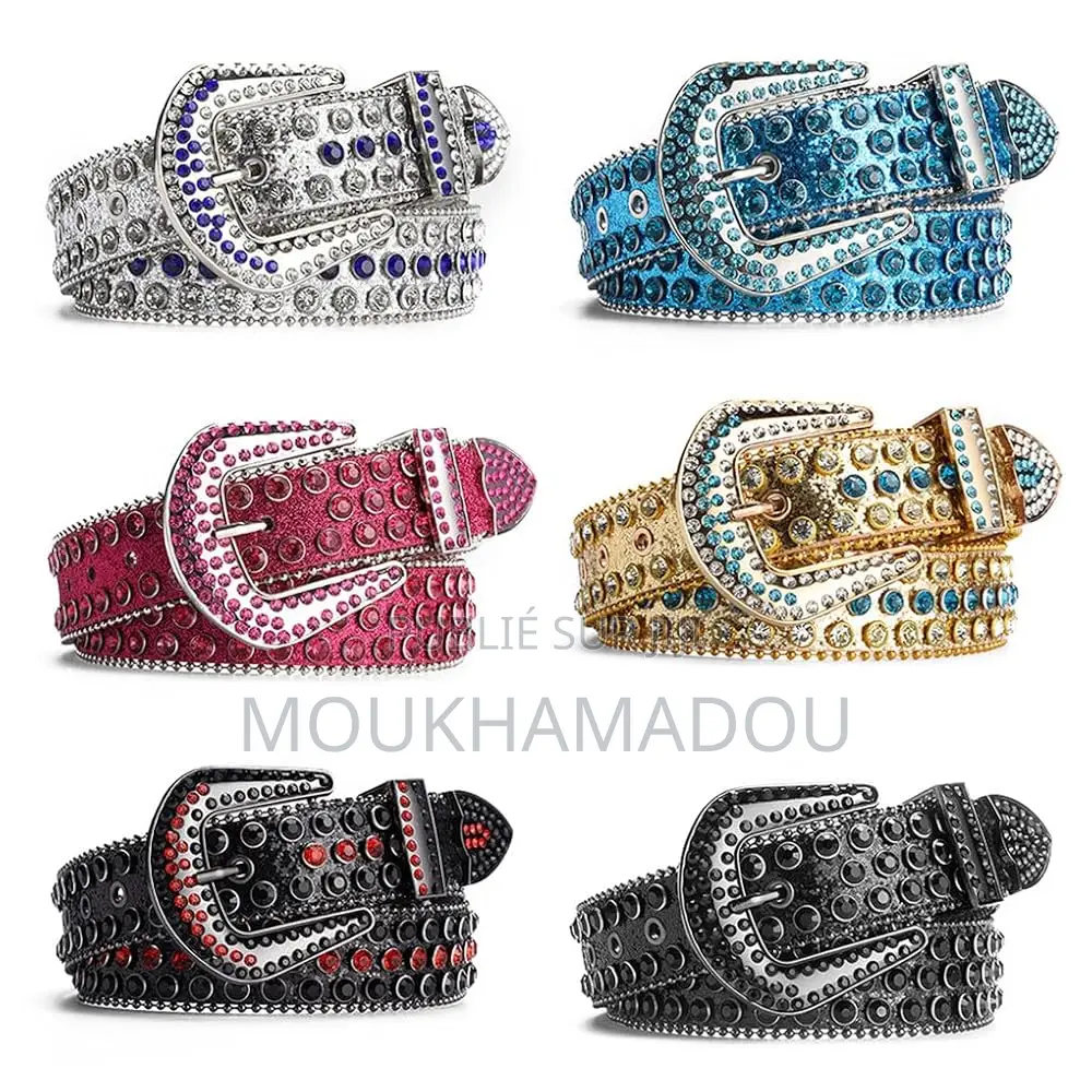 Ceintures Avec Strass – Baby Simon Style Chic Brillant