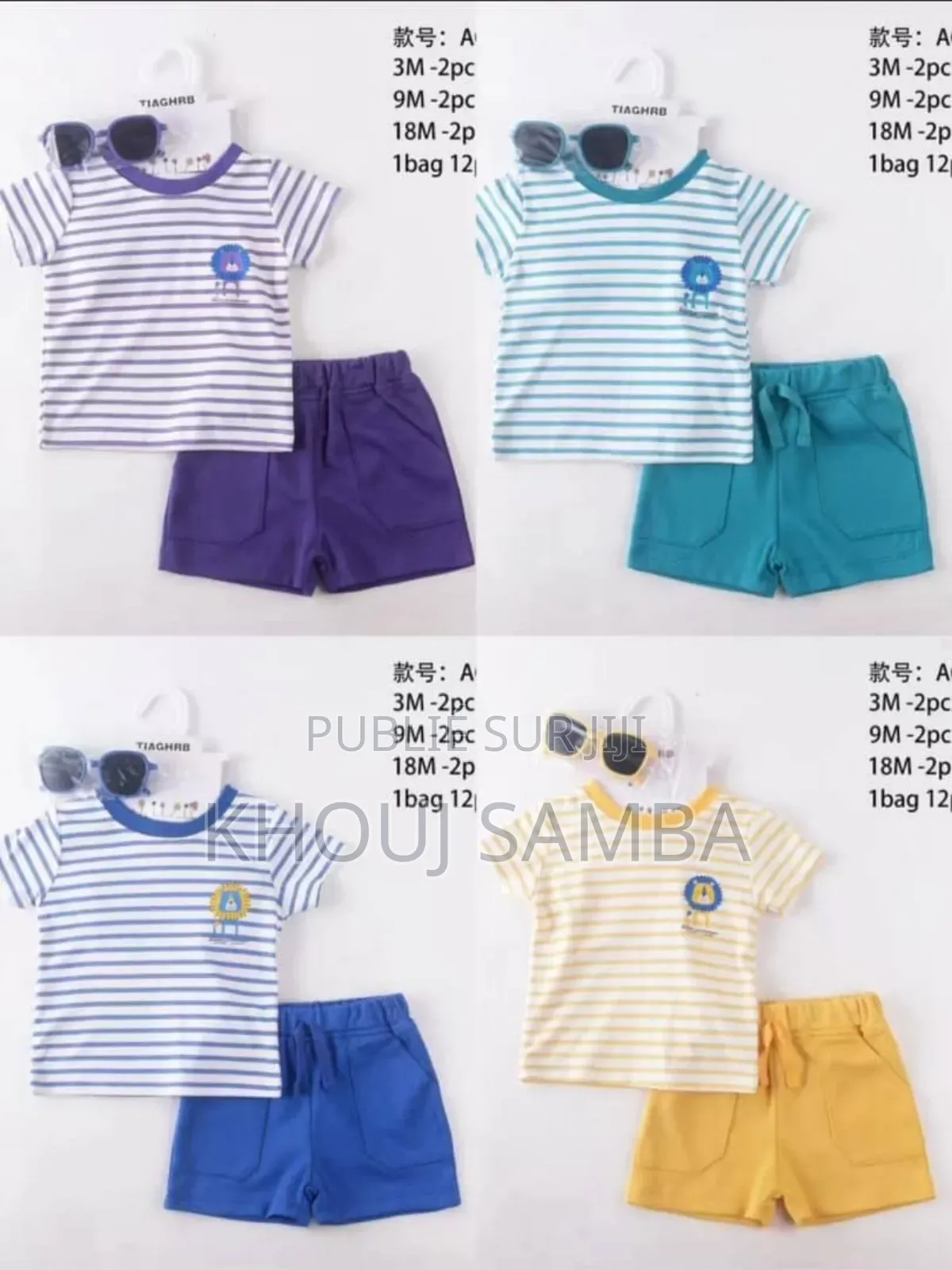 Ensemble 3 Sets Stylés