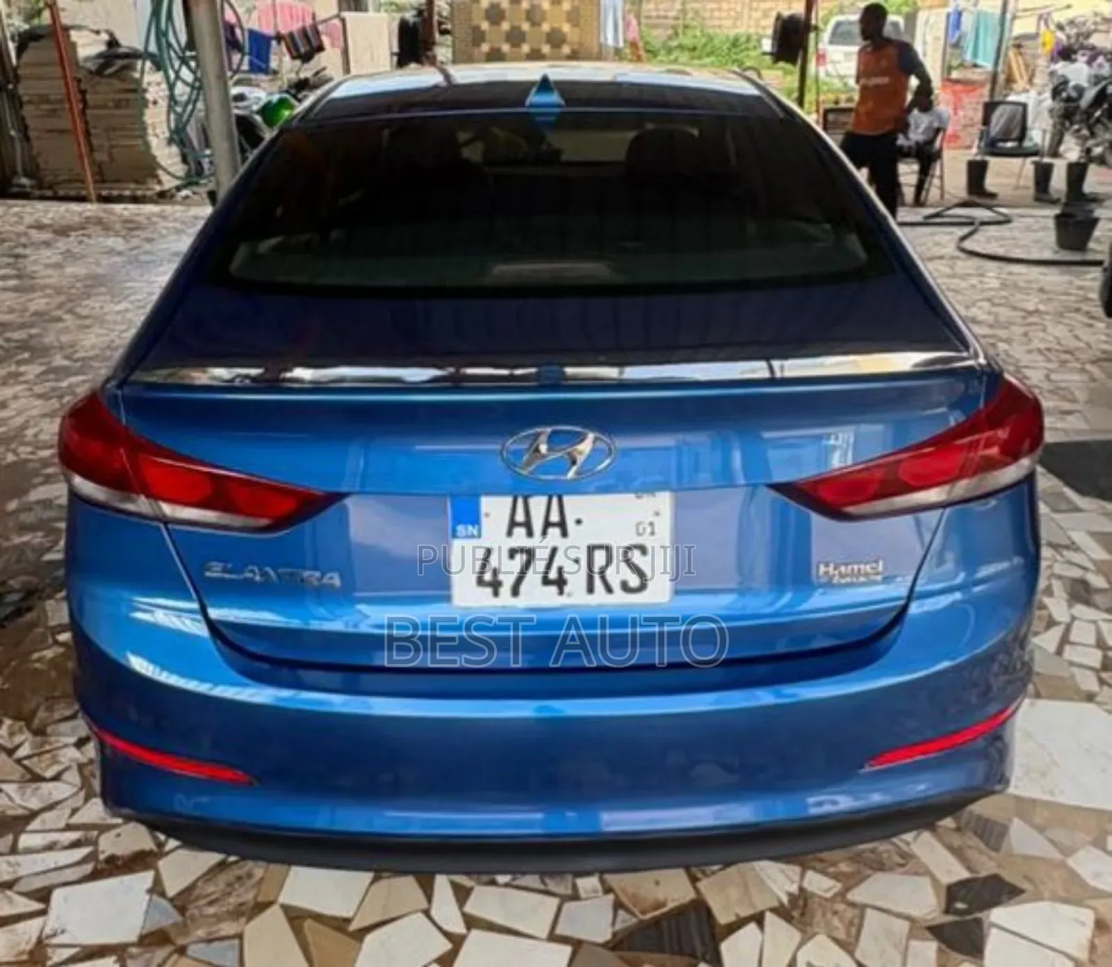 Hyundai Elantra 2017 Blue