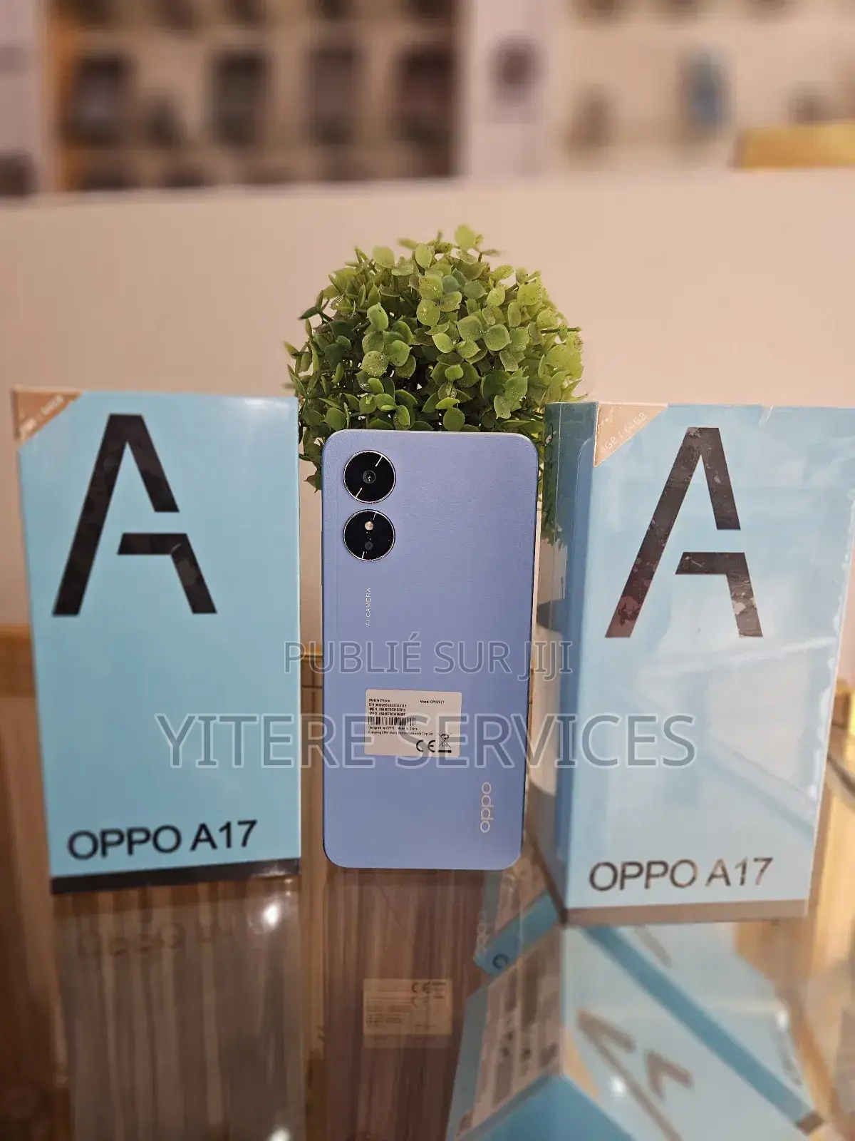 New Oppo A17 64 GB Blue