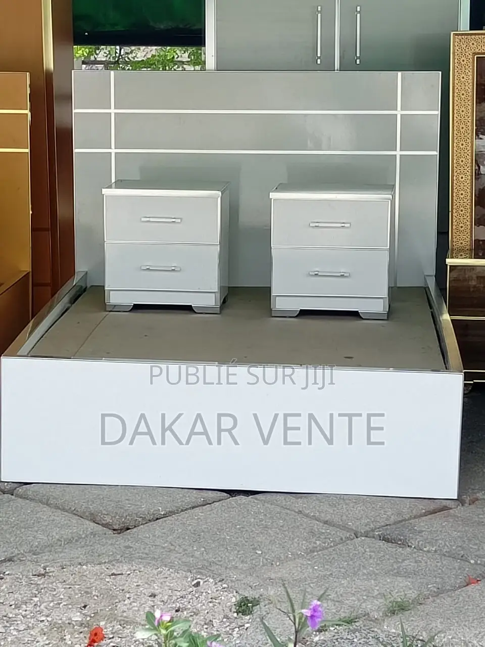 Lit 2places en Bois Laminé