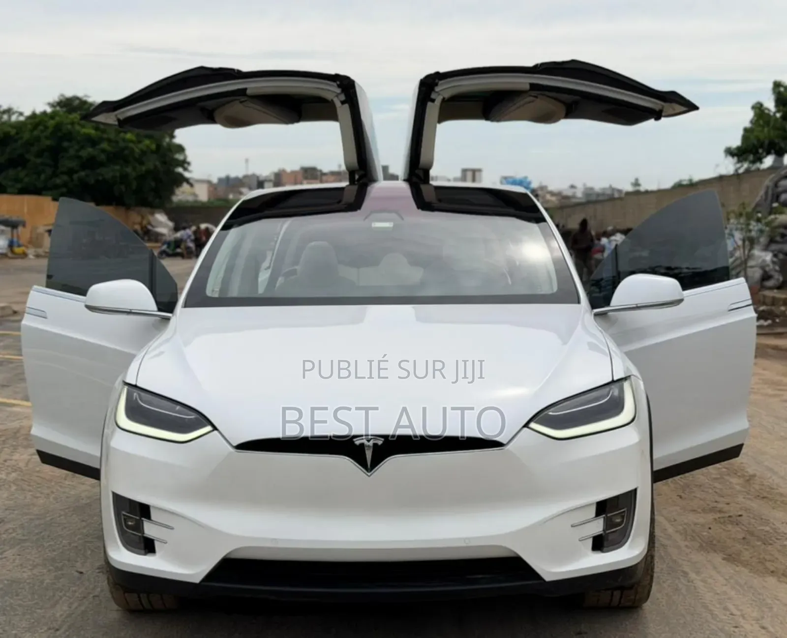 Tesla Model X 2018 Blanc