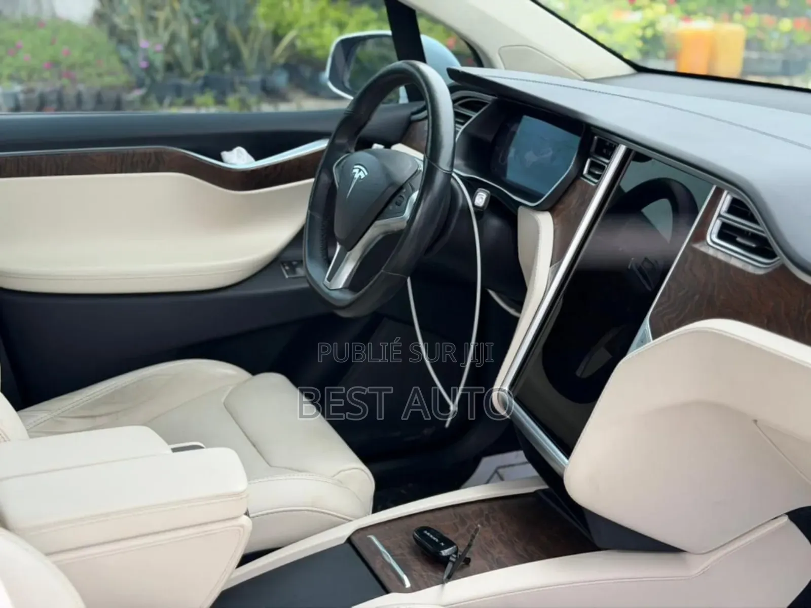 Tesla Model X 2018 Blanc