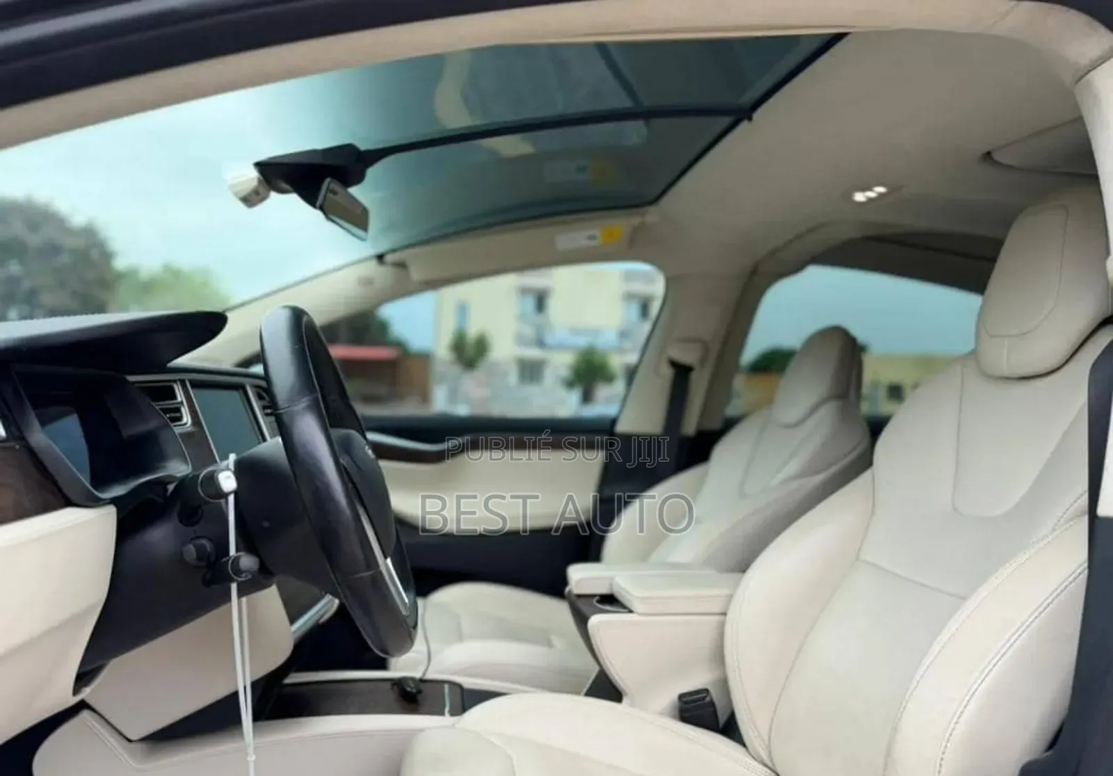 Tesla Model X 2018 Blanc