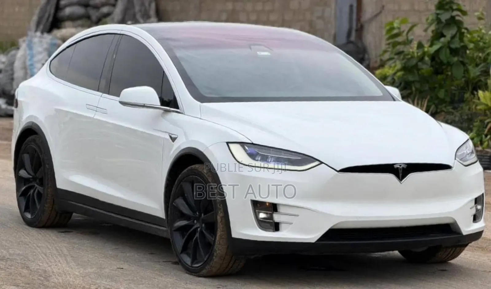 Tesla Model X 2018 Blanc