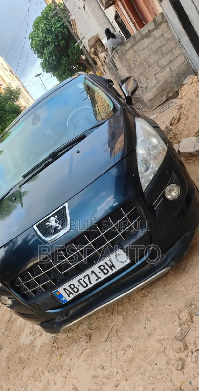 Peugeot 3008 2010 Black