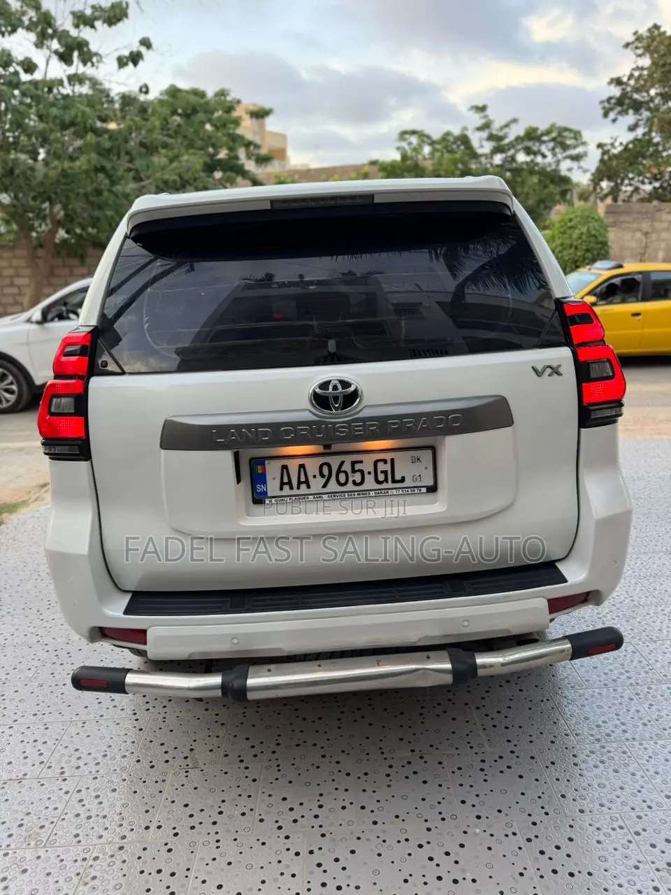 Toyota Land Cruiser Prado 2022 Blanc