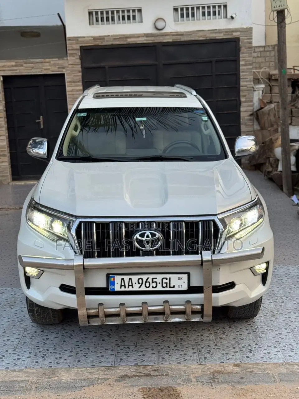 Toyota Land Cruiser Prado 2022 Blanc