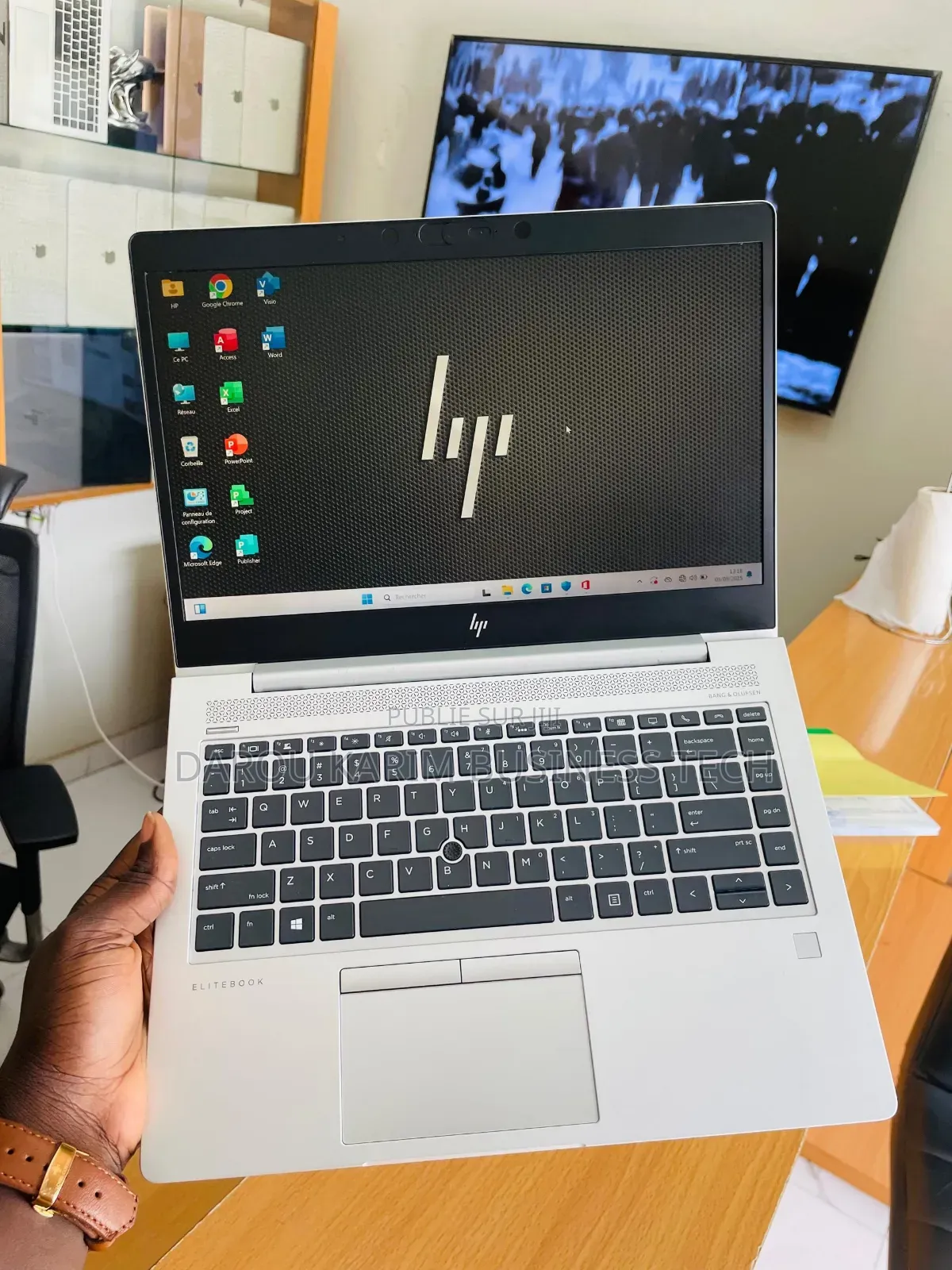New Ordinateur Portable HP EliteBook 745 G5 8GB AMD Ryzen 7 SSD 256GB