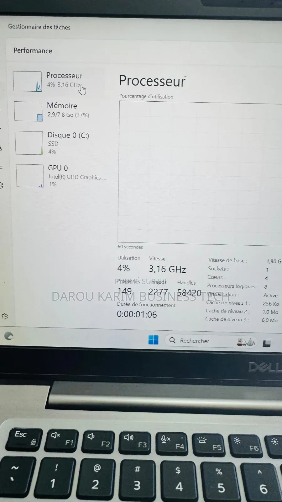 New Ordinateur portable Dell Latitude 7300 8GB Intel Core i5 SSD 256GB