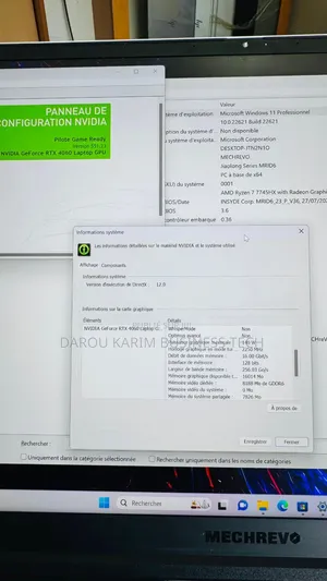 New Ordinateur portable 16GB AMD Ryzen 7 SSD 512GB