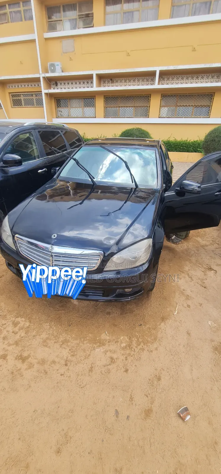 Mercedes-Benz C200 2007 Noir Mat