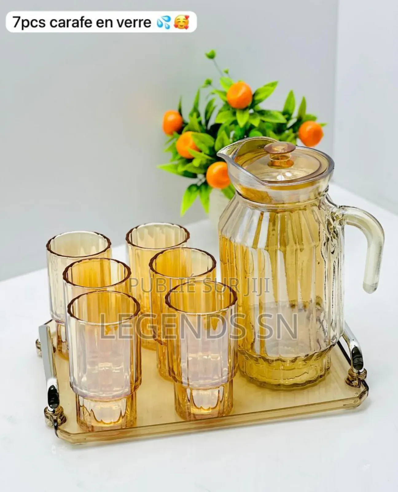 Carafe en Verre 7 Pièces