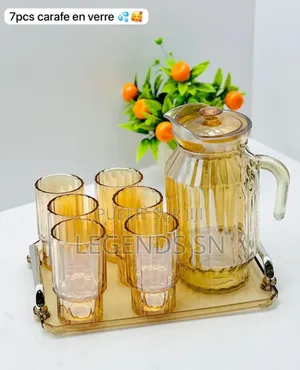 Carafe en Verre 7 Pièces