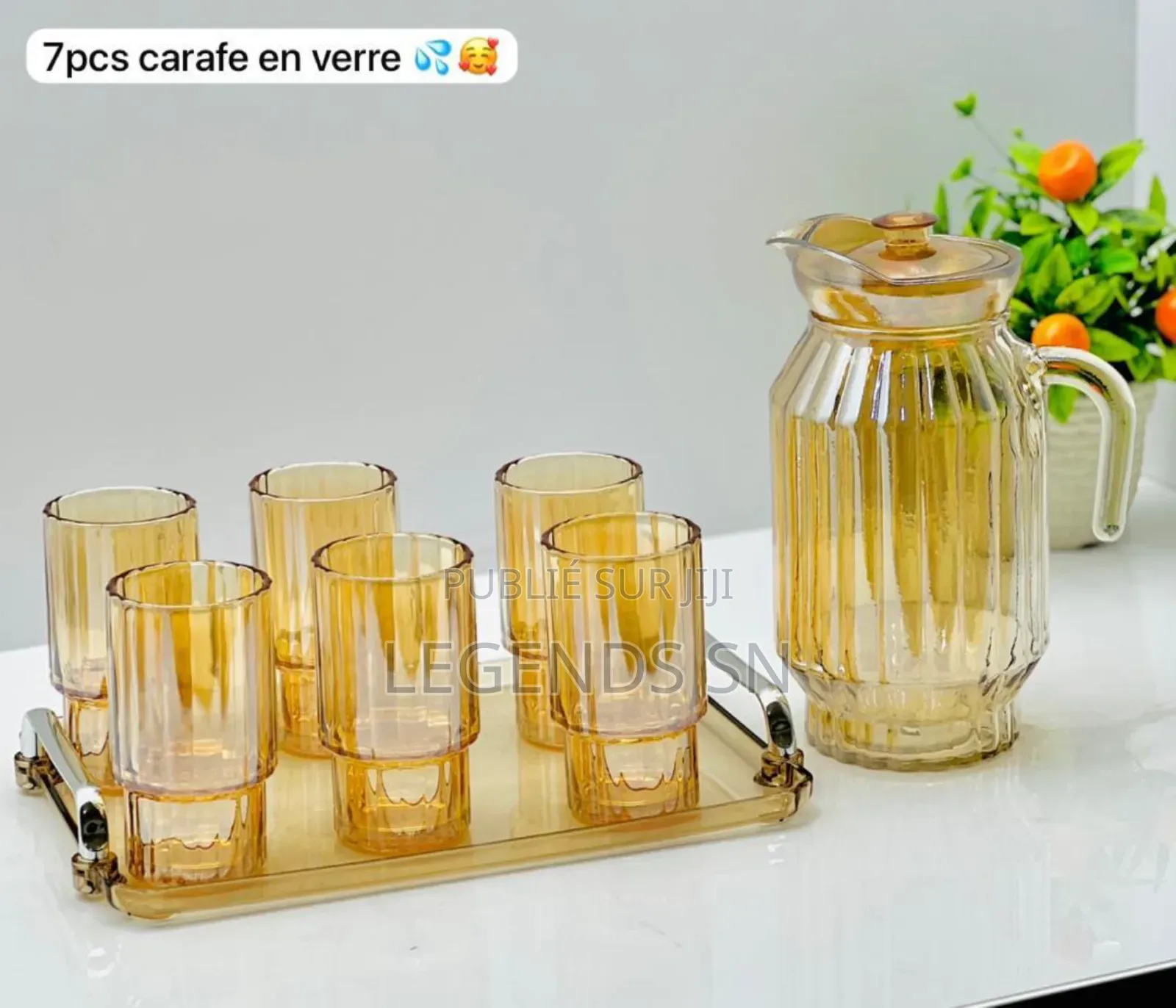 Carafe en Verre 7 Pièces