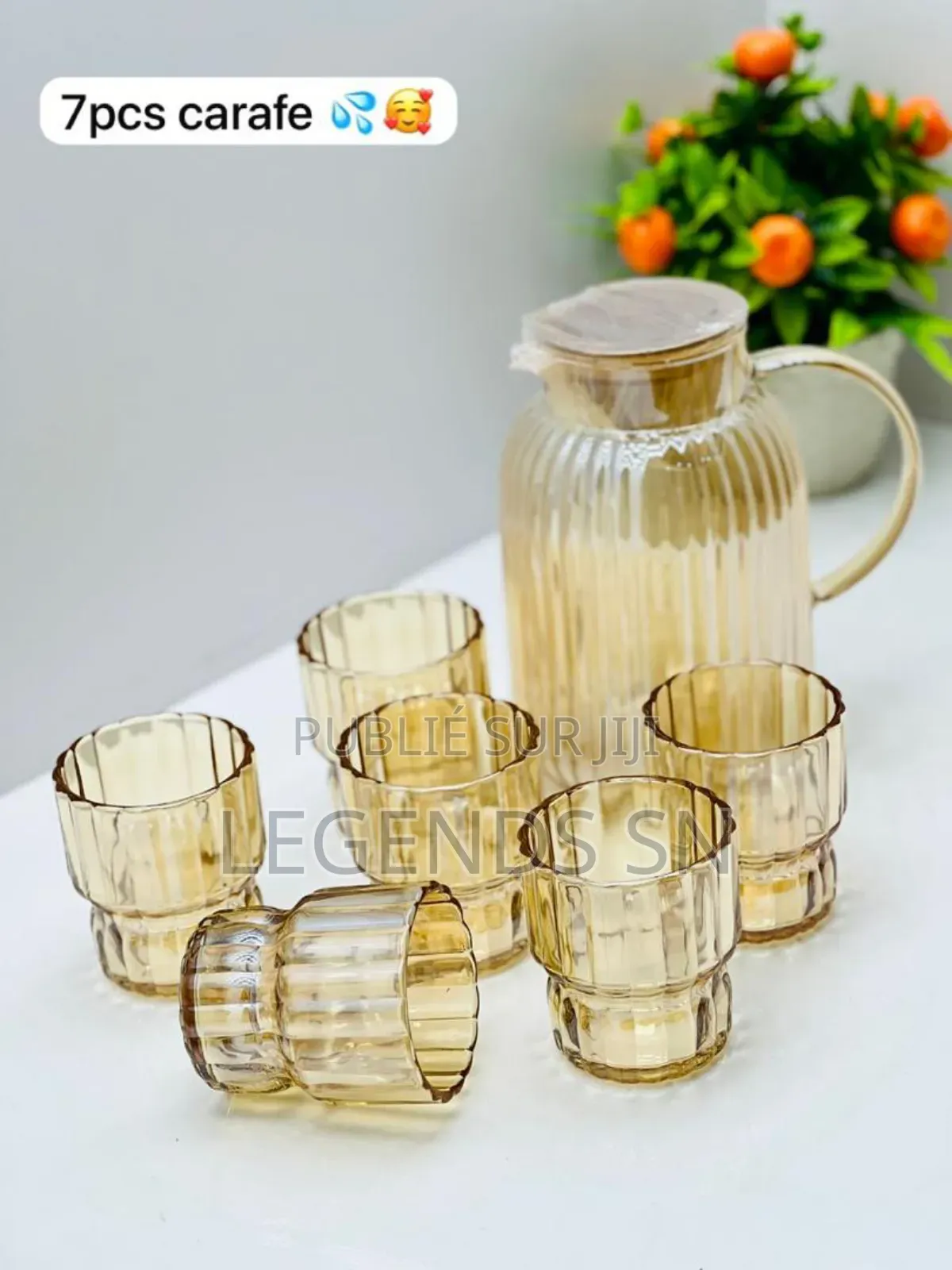 Carafe en Verre 7 Pièces