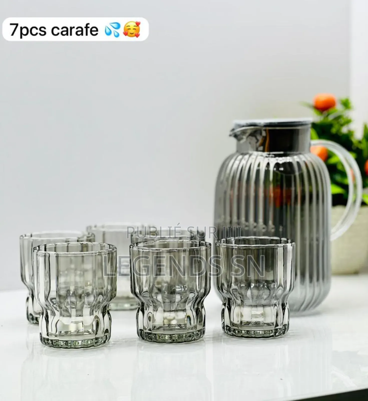 Carafe en Verre 7 Pièces
