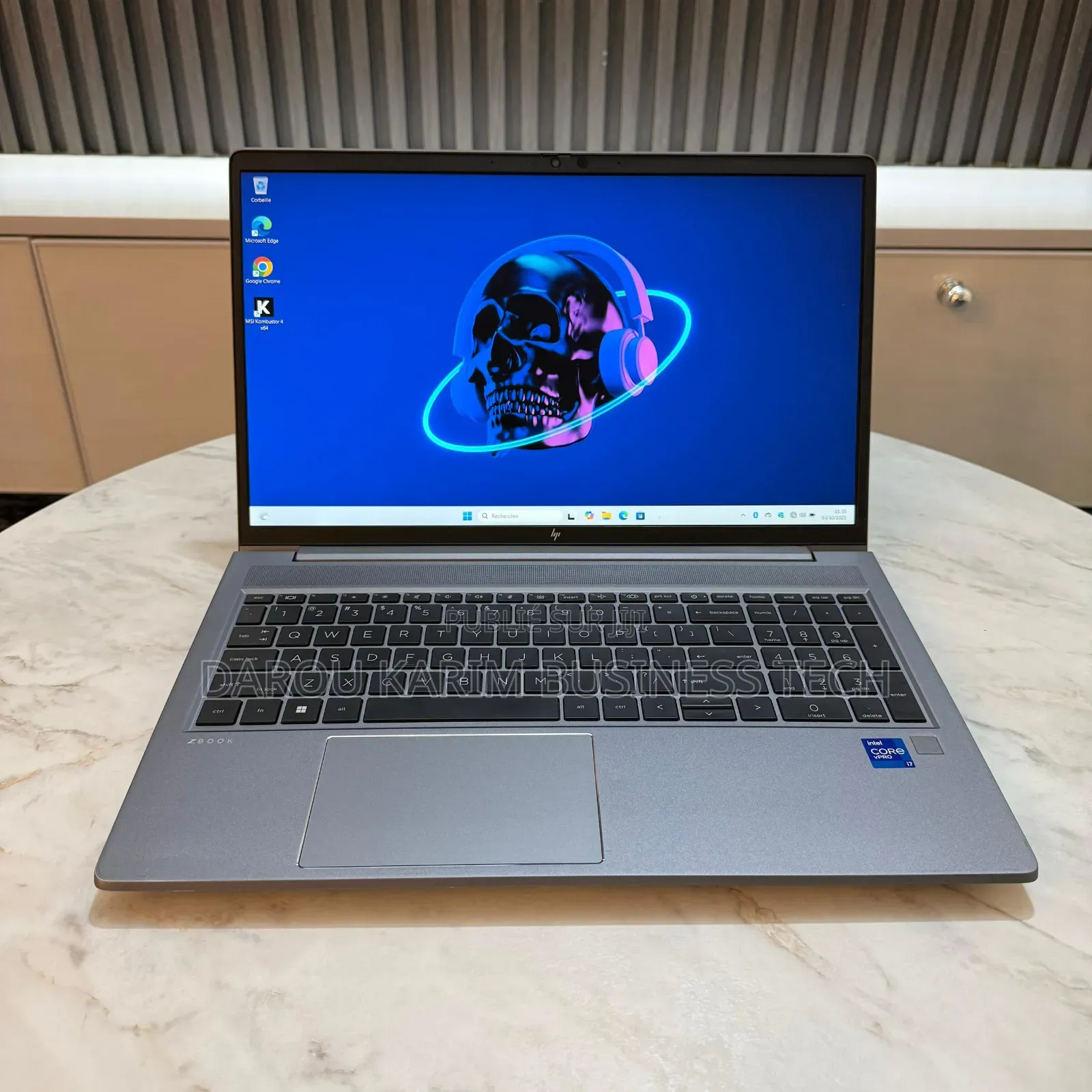 New Ordinateur Portable HP ZBook 15u 32GB Intel Core I7 SSD 1T