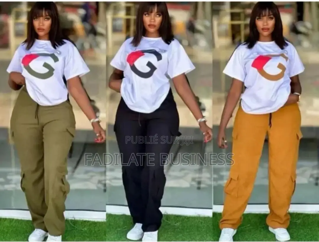 Femme T-Shirt Et Pantalon