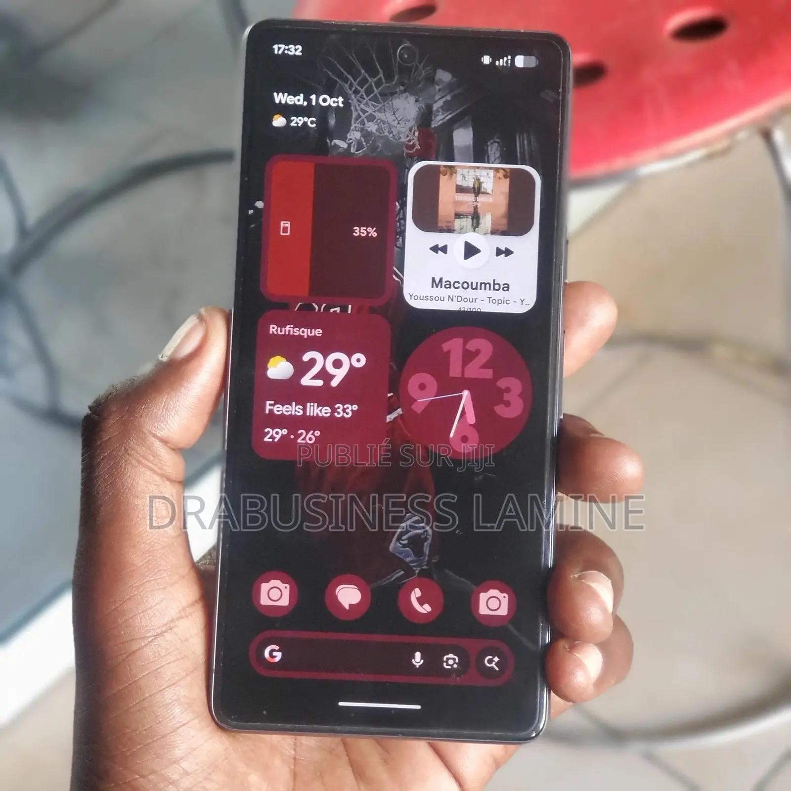 New Google Pixel 7 128 GB Black