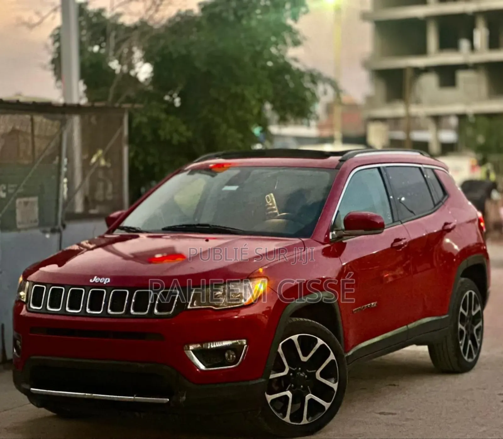 Jeep Boussole Limited 4x4 2019 Rouge
