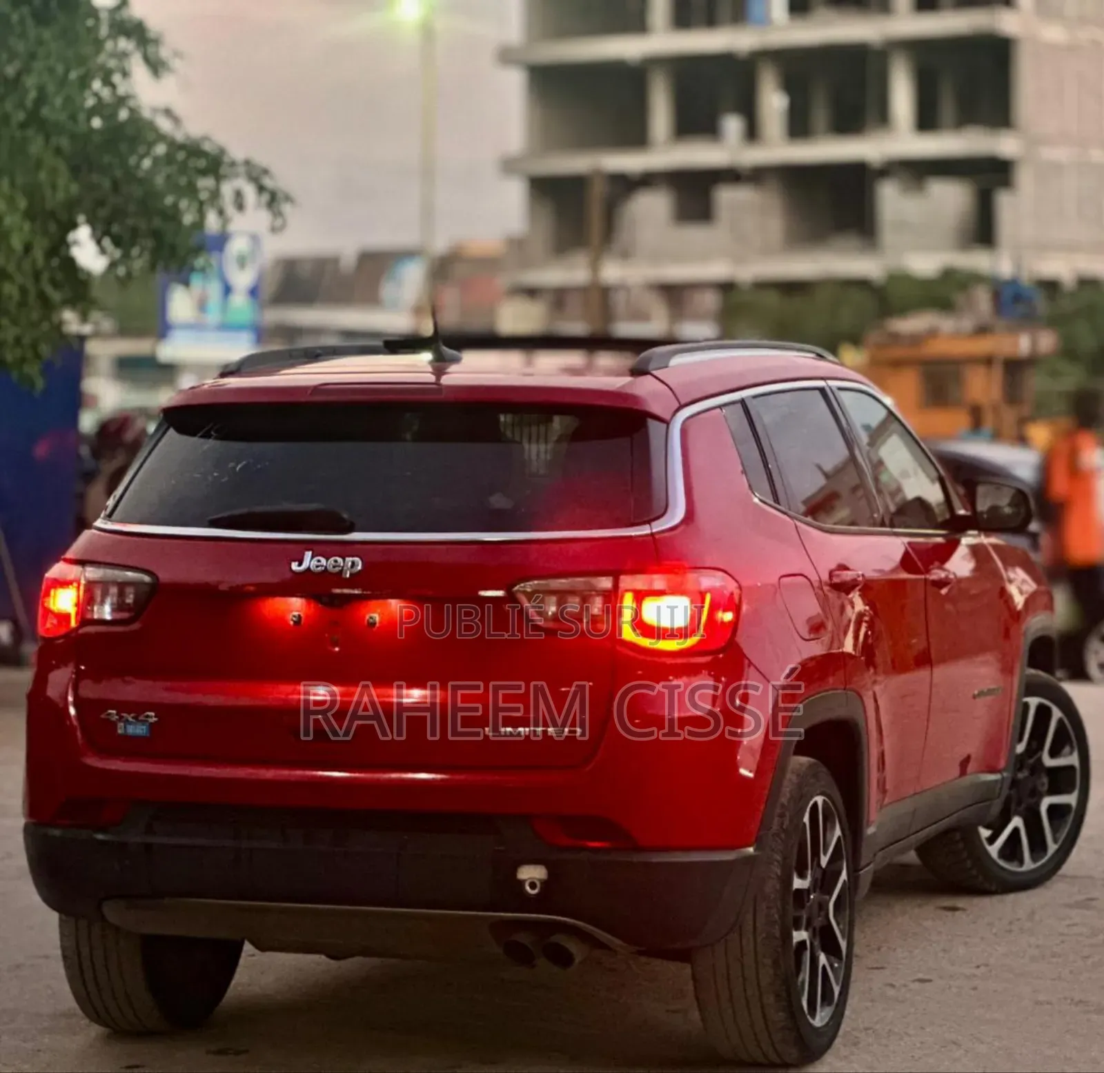 Jeep Boussole Limited 4x4 2019 Rouge