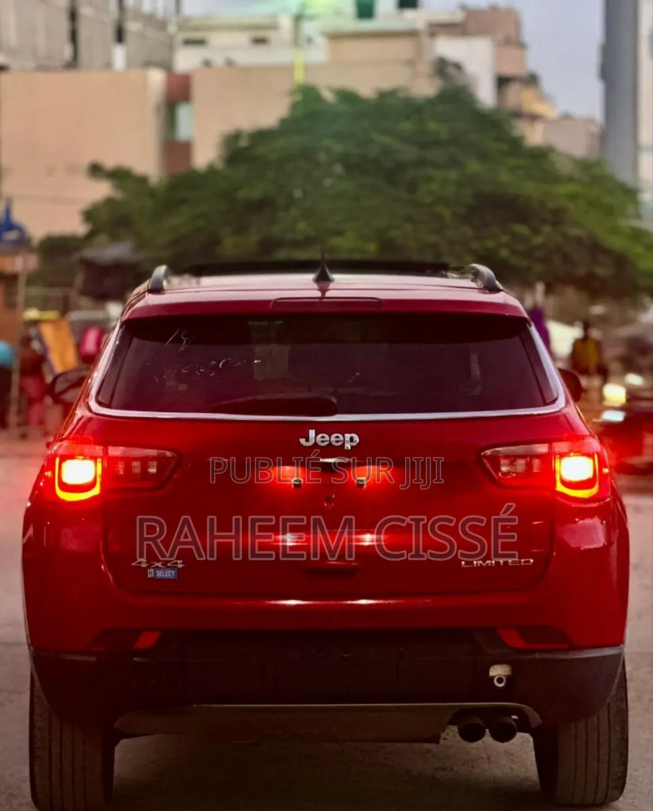 Jeep Boussole Limited 4x4 2019 Rouge