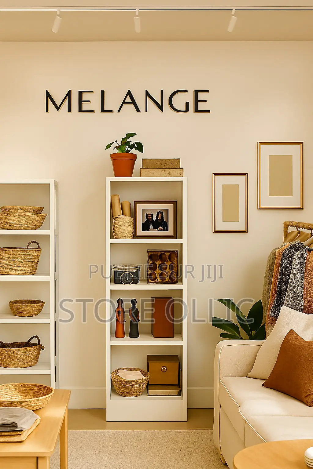 Dernières Pièces Disponibles : Étagères Blanches 4 Niveaux !