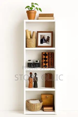 Dernières Pièces Disponibles : Étagères Blanches 4 Niveaux !